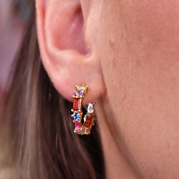 Color Pop Sparkling Earrings